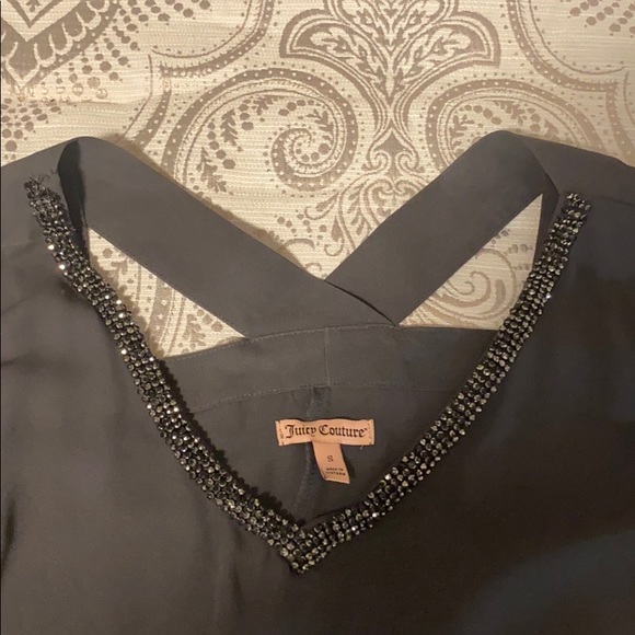 Juicy Couture blouse 👚 open shoulders Size S - Picture 2 of 3